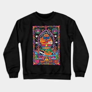 Pug Nang Kwak – Thai Goddess Of Wealth Crewneck Sweatshirt